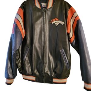 Vintage Denver Broncos G-III Varsity Jacket - Men’s Large - Distressed Look